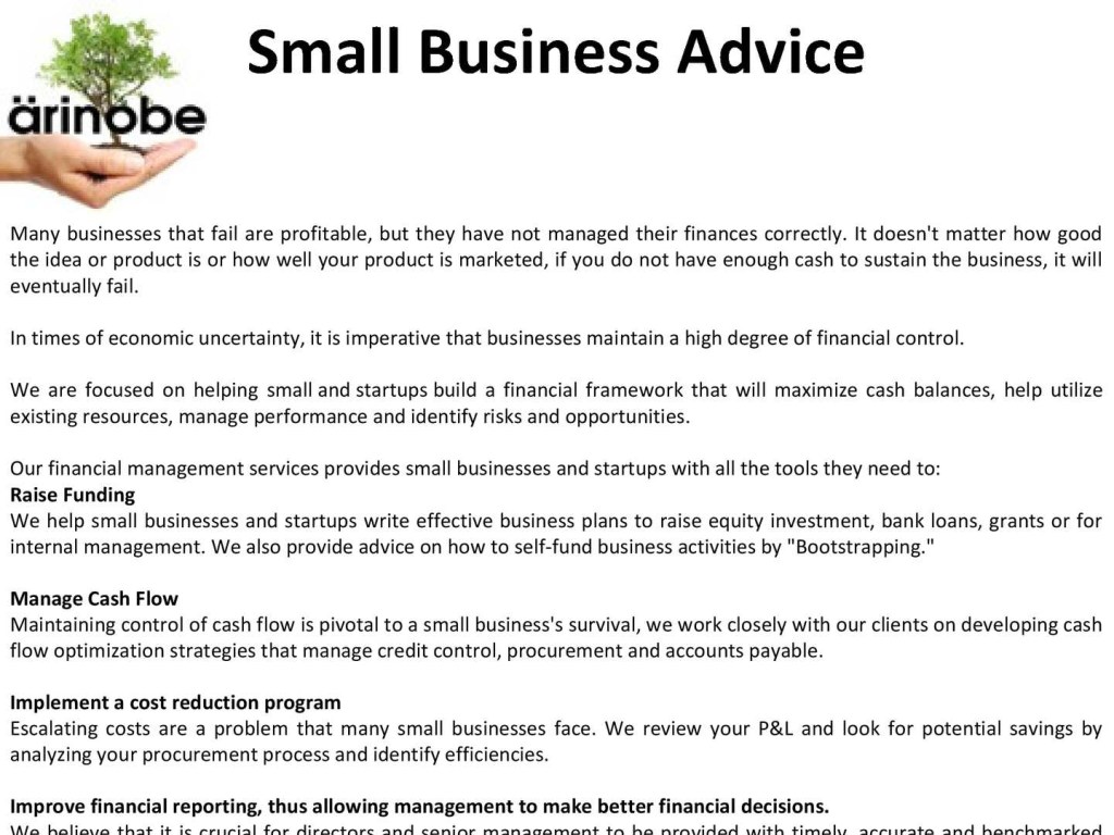 Picture of: Calaméo – Small Business Advice