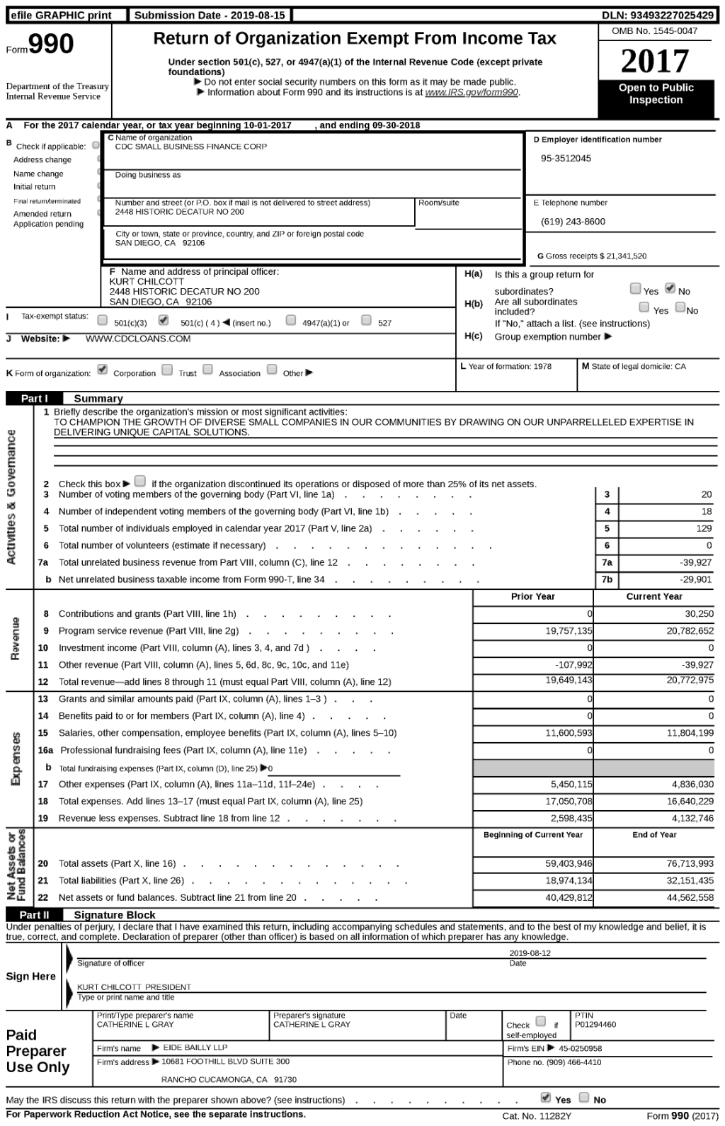 Picture of: Form  for CDC Small Business Finance Corporation  Cause IQ