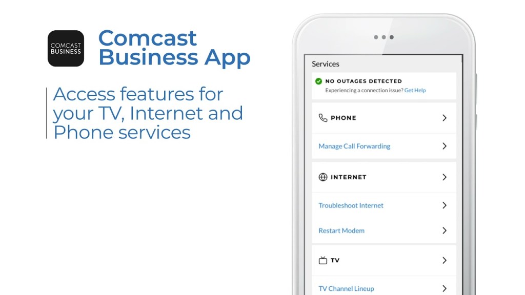Picture of: Manage Your Comcast Business Services