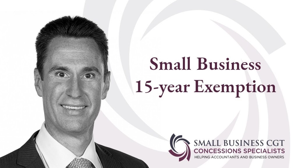 Picture of: Small Business -year Exemption  Small Business CGT Concessions